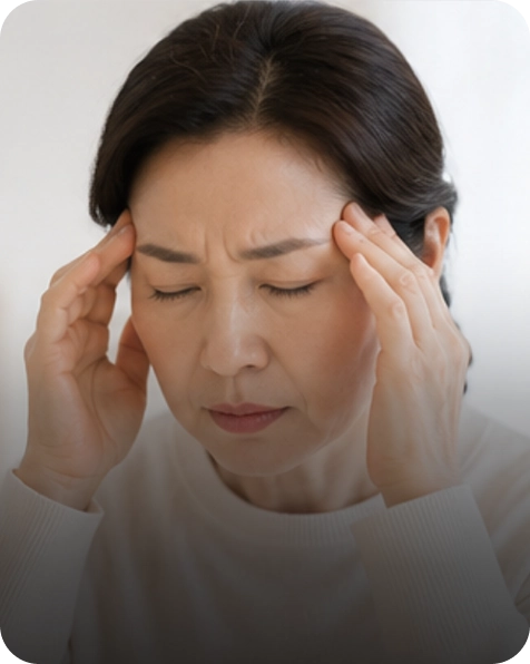 두통이 반복된다